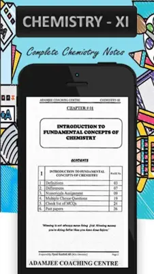 Adamjee Chemistry XI android App screenshot 0